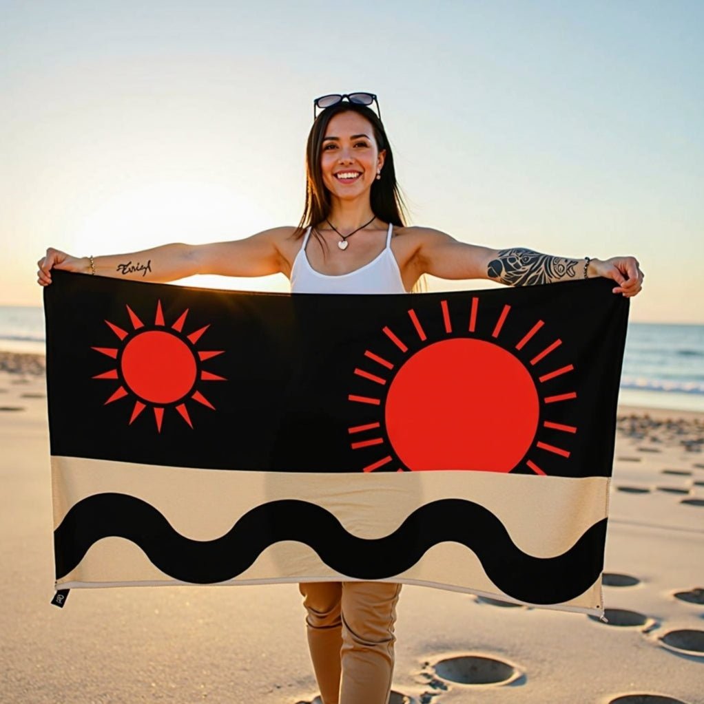 Mikrofaser Handtuch mit Logo