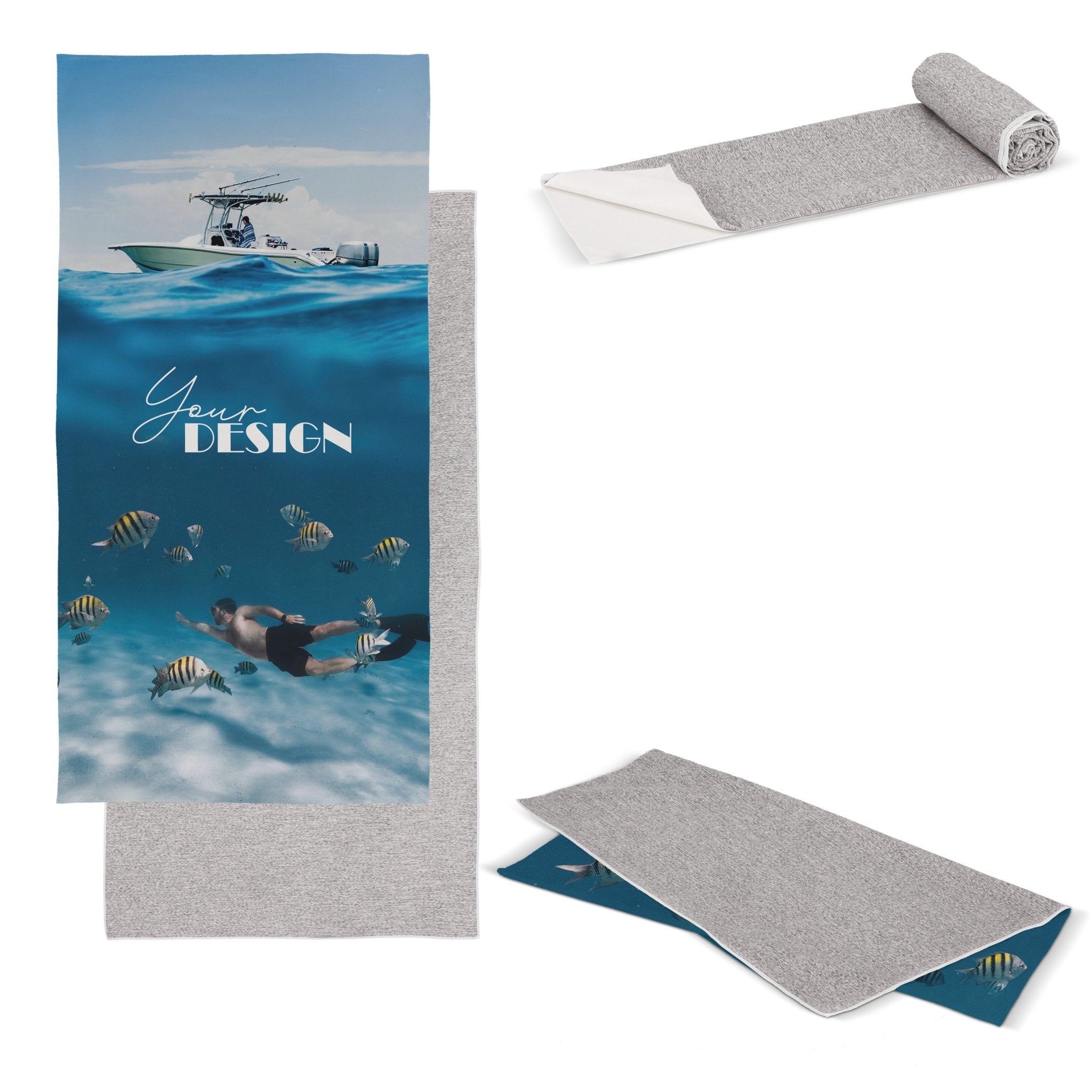 Express Handtuch R-PET bedruckt 70x140 200 g/m² Sublimation