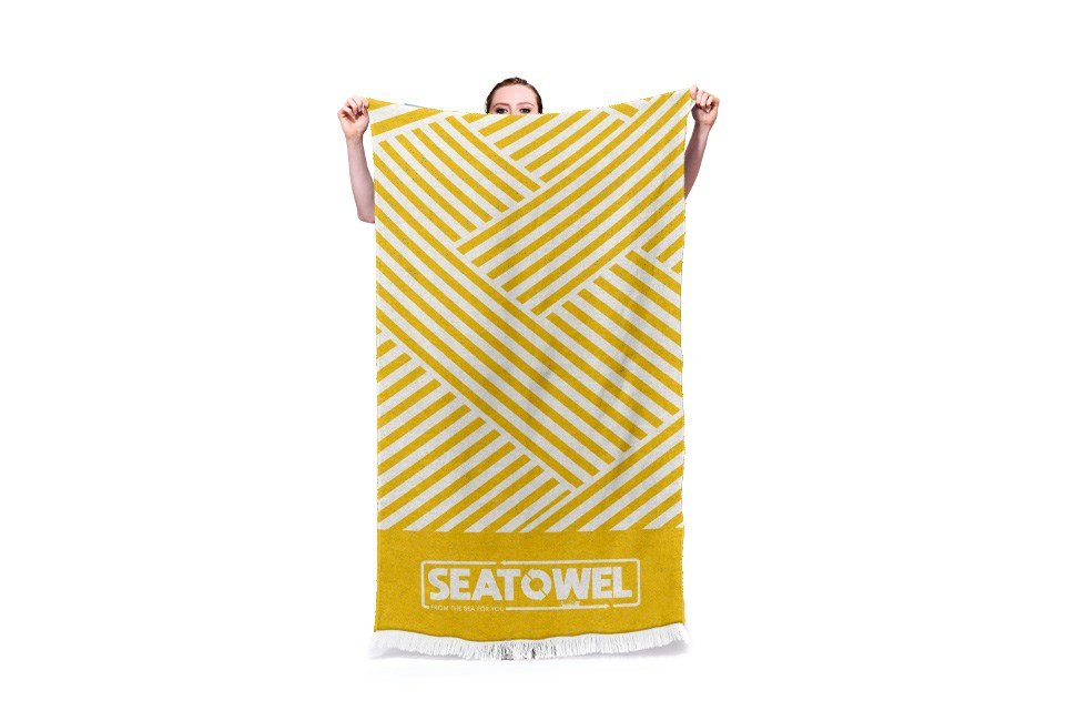 SeaTowel® – Nachhaltiges Strandtuch bedrucken