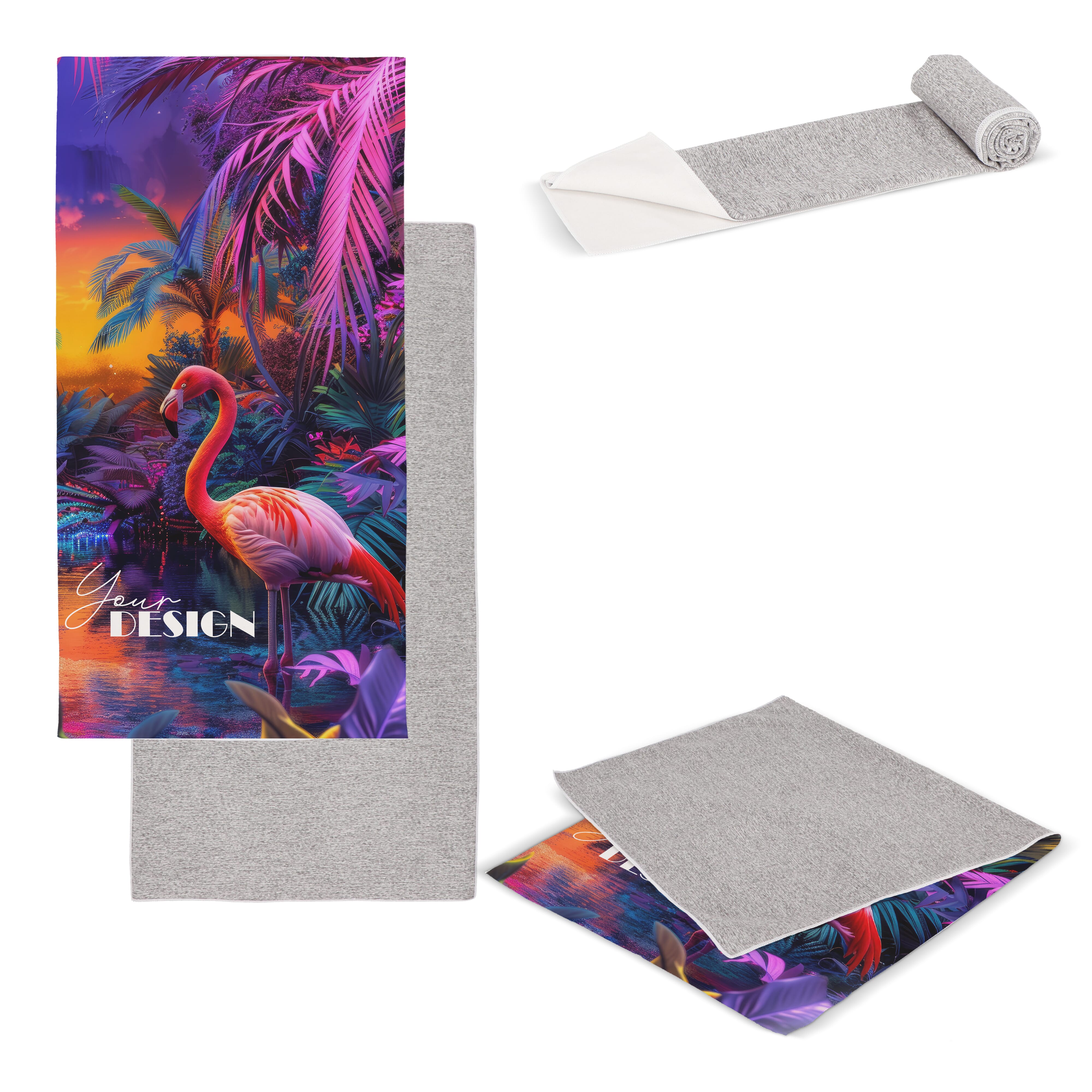 Express Handtuch R-PET bedruckt 50x100cm 200 g/m² Sublimation