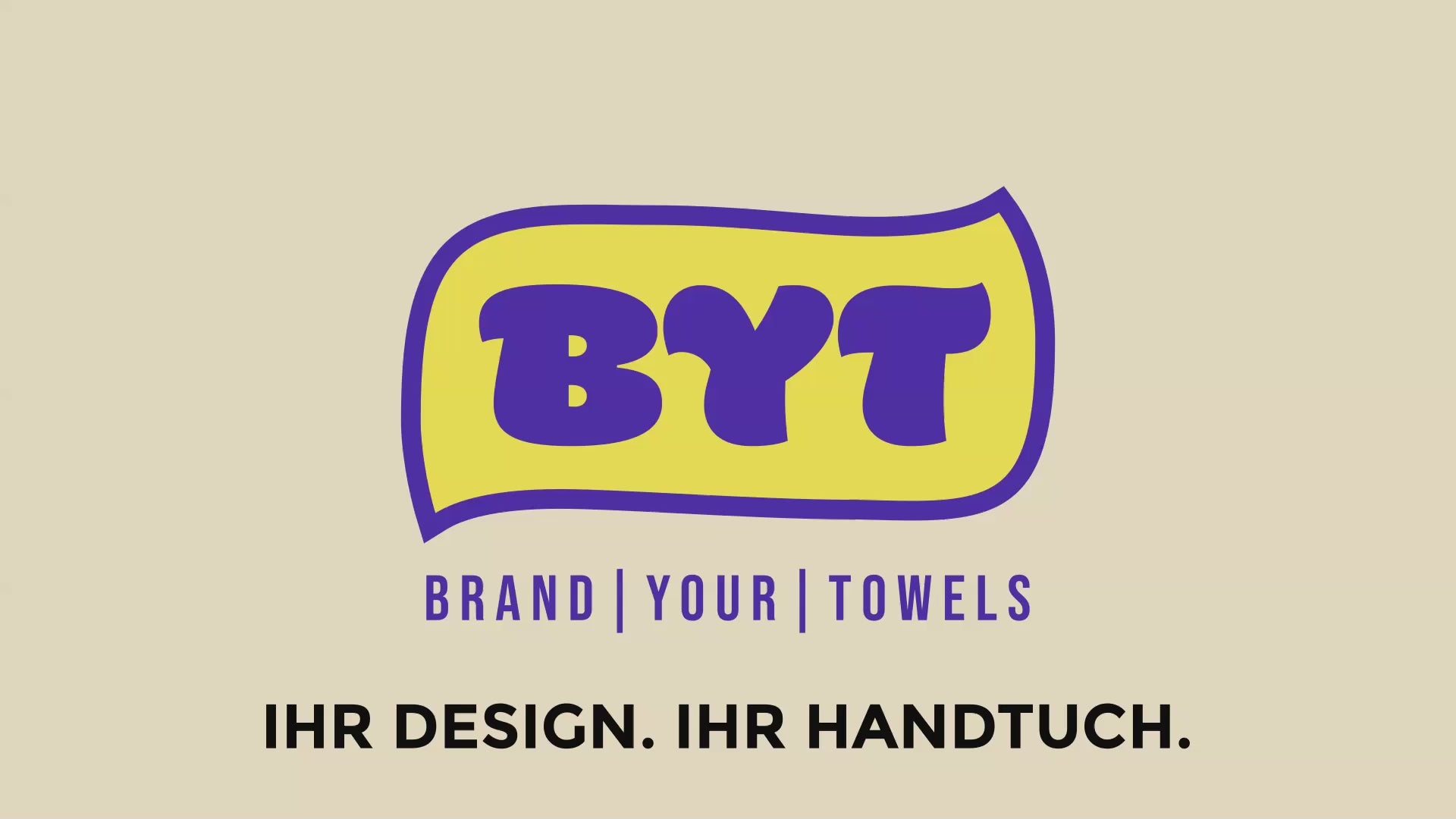 Brand Your Towels Markenfilm zum Thema Handtücher bedrucken mit individuell gestalteten Handtüchern